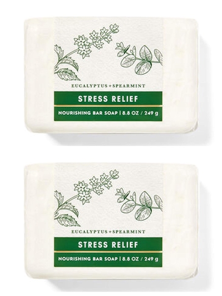 BATH & BODY WORKS - STRESS RELIEF (Xà Bông Cục 249g)