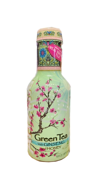 Arizona  - Green Tea With Ginseng and Honey (Trà Xanh ,Nhân Sâm, Mật Ong 500ml)