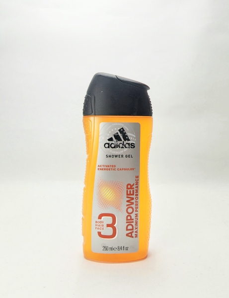 ADIDAS - SHOWER GEL ACTIVATED ENERGETIC CAPSULES (SỮA TẮM 3IN1 CAM 250ml)
