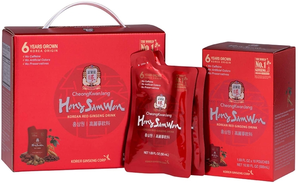 Hong Sam Won - Cheong Kwan Jang (SET 3 Hộp SÂM HỖ TRỢ SỨC KHỎE 1.5L)