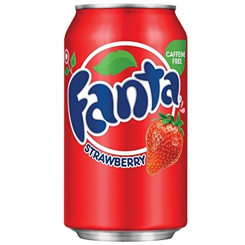 COCA COLA - FANTA STRAWBERRY (SET 6 LON NƯỚC NGỌT CÓ GAS DÂU 6x355ml)