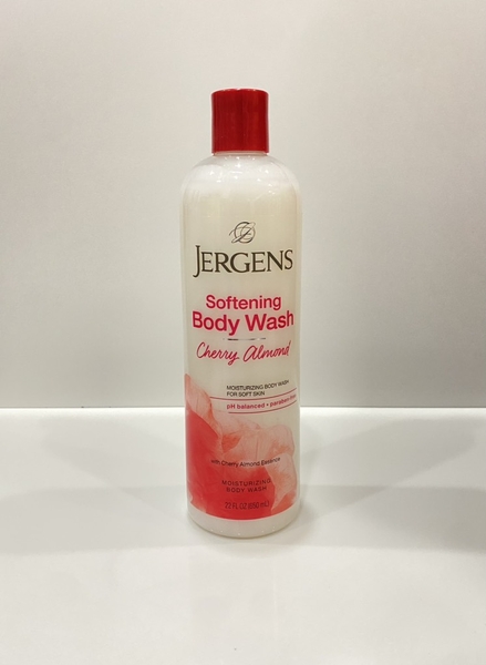 JERGENS - SOFTENING BODY WASH CHERRY ALMOND (SỮA TẮM ANH ĐÀO HẠNH NHÂN 650ml)
