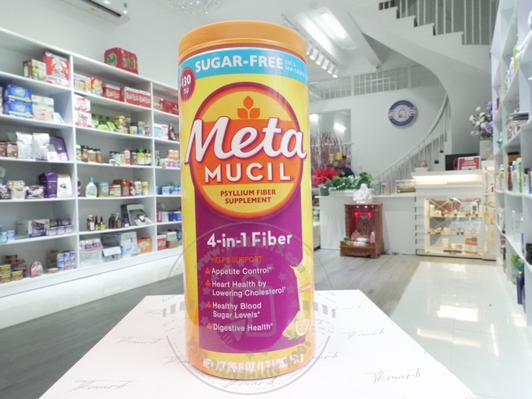 Meta Mucil - Orange (Bổ Sung Chất Sơ 754g)
