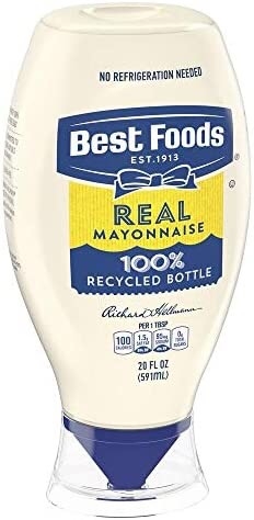 BEST FOODS - REAL MAYONNAISE (SỐT MAYONNAISE 591ml)