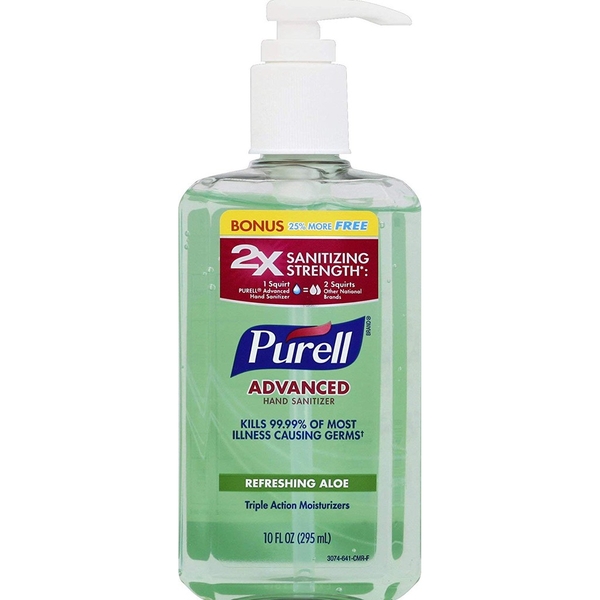 Purell - Advanced Hansanitizer (Gel Rửa Tay Xanh Lá 295ml)