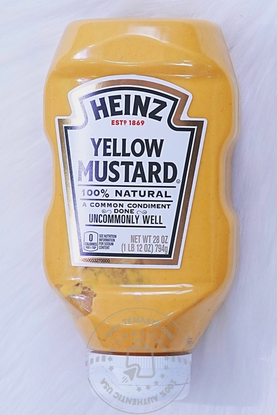 HEINZ - Yellow Mustard (Mù Tạt Vàng 794g)