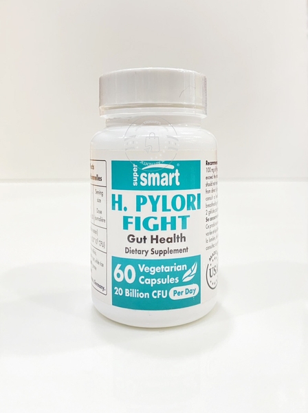 SMART - H. PYLORI FIGHT GUT HEALTH (Hỗ Trợ Điều Trị Vi Khuẩn H. PYLORI 60 VIÊN)