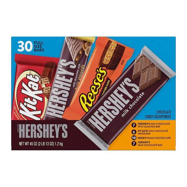 HERSHEY - Chocolate Candy Assortment (30 Thanh 1.2KG)