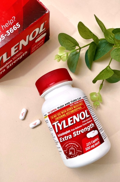 Tylenol - Extra Strength (Thuốc Giảm Đau Hạ Sốt 225 Viên)