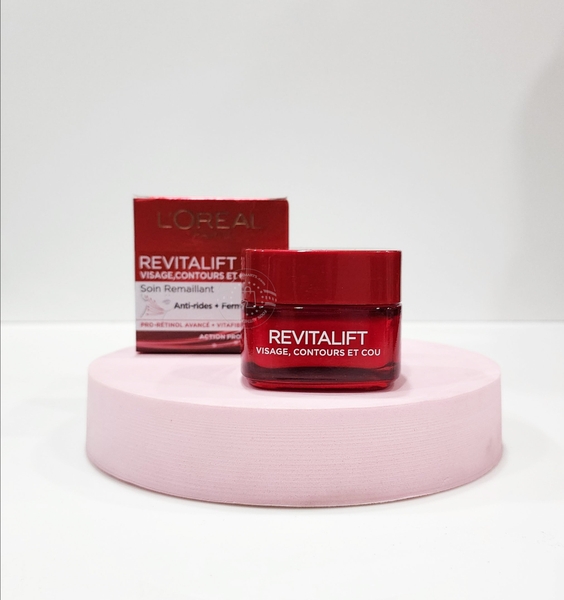 L'OREAL - REVITALIFT VISAGE,CONTOURS ET COU (Kem Chống Dưỡng Săn Chắc Da Vùng Cổ  50ml)