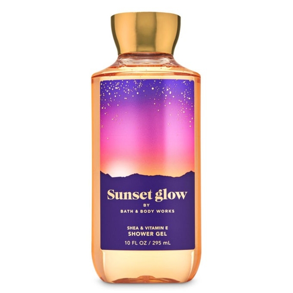 BATH & BODY WORKS - SHOWER GEL SUNSET GLOW (SỮA TẮM 295ml)