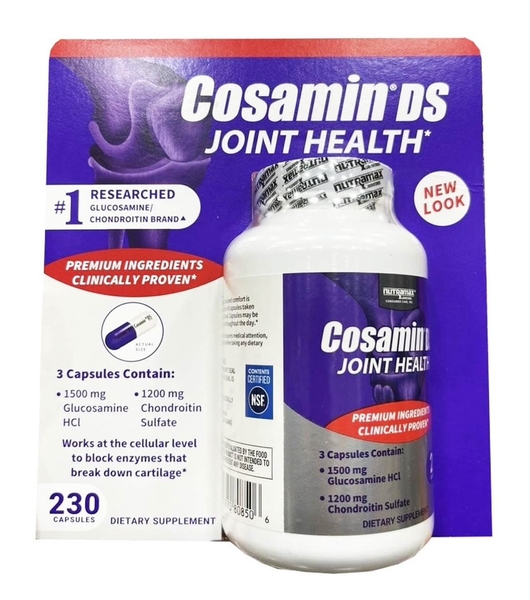 Cosamin DS - Joint Health (Hỗ Trợ Thoát Vị Đĩa Đệm 230 Viên)