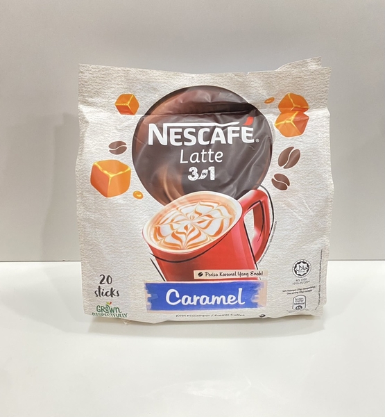NESCAFE - LATTE 3 IN 1 CARAMEL (20 GÓI x 25G)