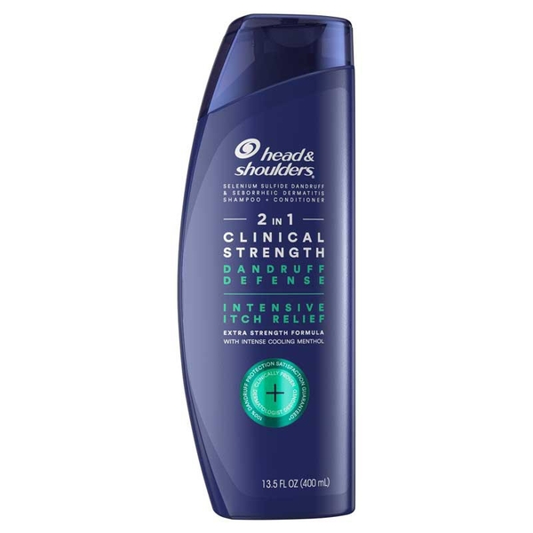 HEAD & SHOULDERS - 2 IN 1 DANDRUFF DEFENSE (DẦU GỘI & XẢ TRỊ GÀU 400ml)