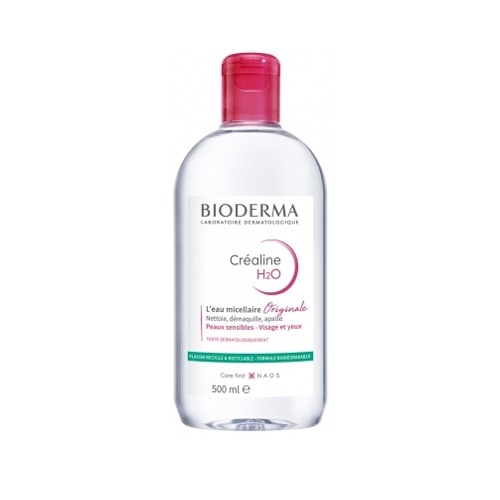 BIODERMA - CRÉALINE H2O (TẨY TRANG DA THƯỜNG,KHÔ, NHẠY CẢM 500ml)