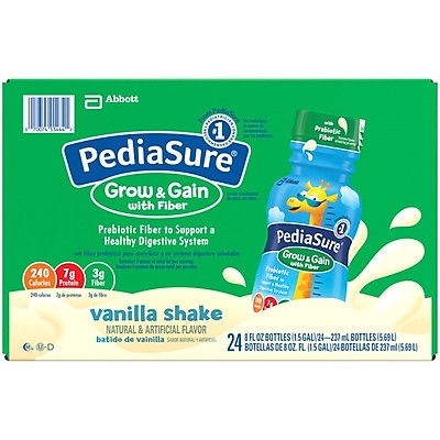 Pediasure - Grow & Gain With Fiber Shake (1 Thùng 24 Chai)