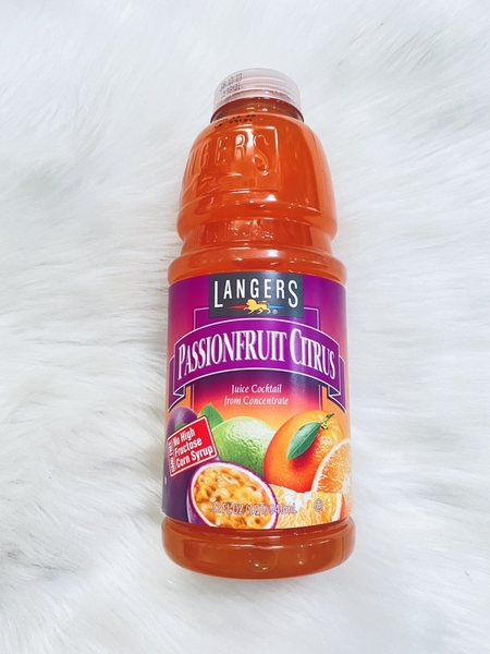 LANGERS - PASSIONFRUIT CITRUS (Nước Ép Thập Cẩm 946ml)