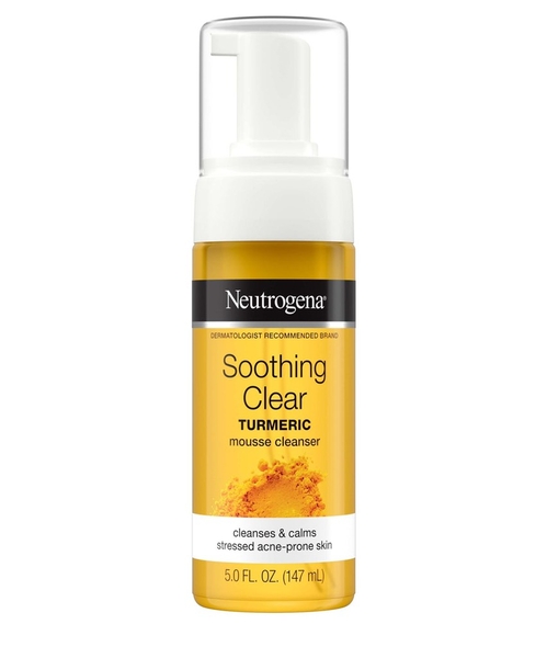 NEUTROGENA - SOOTHING CLEAR TURMERIC (Sữa Rửa Mặt,Tẩy Trang Nghệ 147ml)