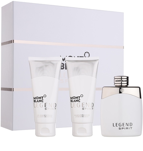 Mont Blanc - Legend Spirit 3pcs Men (EDT 100ml + AS 100ml + SG 100ml)