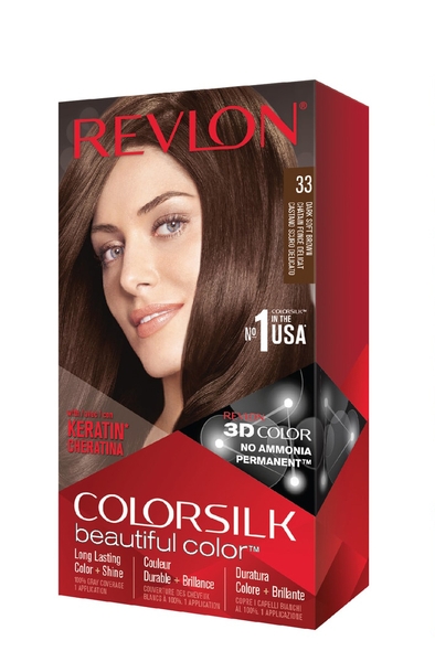 REVLON - Colorsilk (Thuốc Nhuộm Số 33 Nâu Đậm )