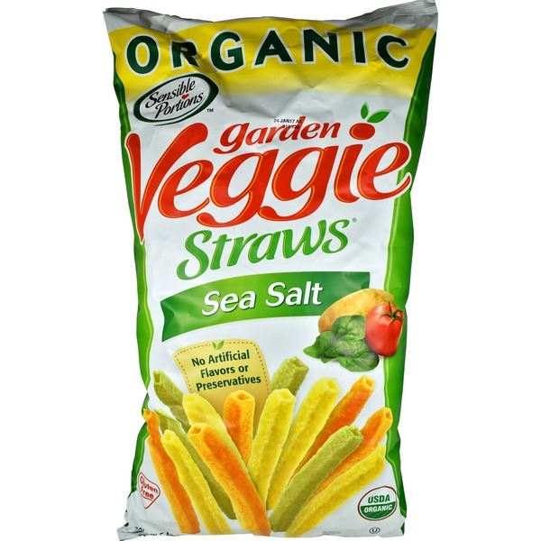 Sensible Portions - Veggie Straws Sea Salt (Bánh Rau Củ 666g)