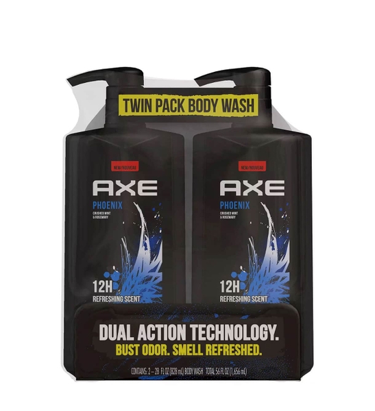 AXE - PHOENIX CRUSHED MINT & ROSEMARY (Sữa Tắm Nam 828ml)
