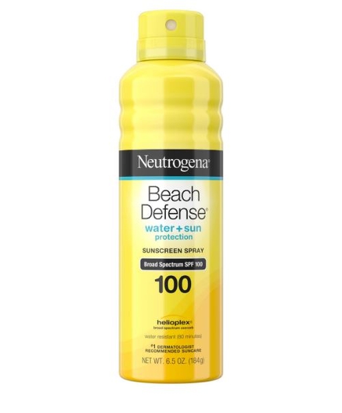 Neutrogena - Beach Defense SPF 100 (Xịt Chống Nắng SPF100 184g)