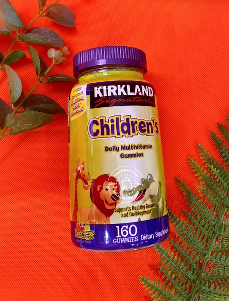 KIRKLAND - Children’s (Vitamin Tổng Hợp Cho Bé Kẹo 160 Viên)