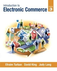 Introduction to Electronic Commerce (3rd edition)