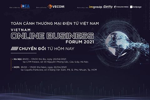 E-Business Index (EBI) 2021 will be officially released at Vietnam Online Business Forum