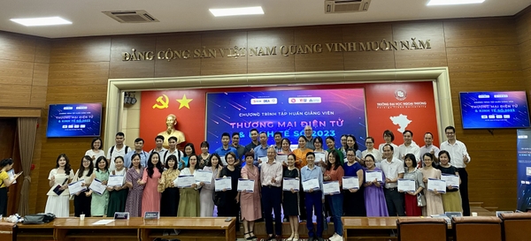Summary of the program “Training course of E-commerce and Digital Economy for lecturers in 2023”