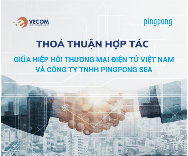 Signing Ceremony of Cooperation Agreement between VECOM and PingPong Sea Co., Ltd