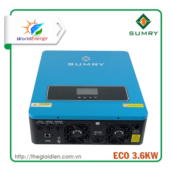Inverter Hybrid bù lưới Sumry 24V-3.6KW (ECO 3.6KW) Điện Năng Lượng Mặt ...