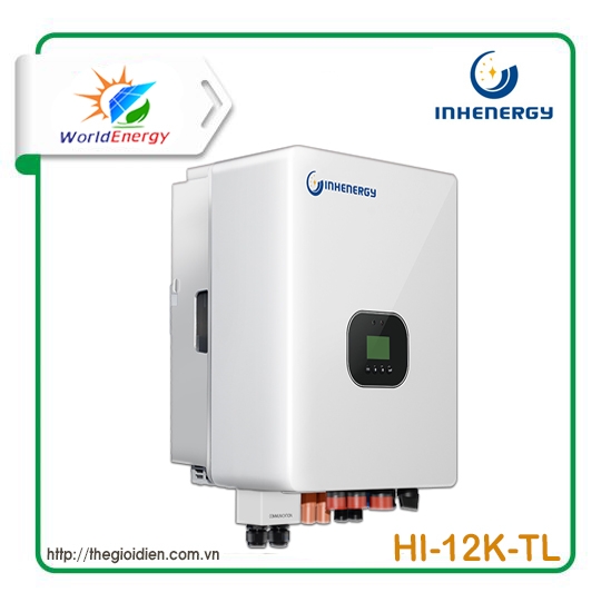 Inverter Hybrid Inhenergy 12KW 3pha (HI-12K-TL) Điện Năng Lượng Mặt Trời