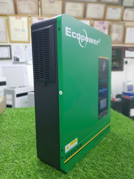 Inverter Hybrid Ecopower 48V-6.2KW (ECO 6.2KW) Điện Năng Lượng Mặt Trời