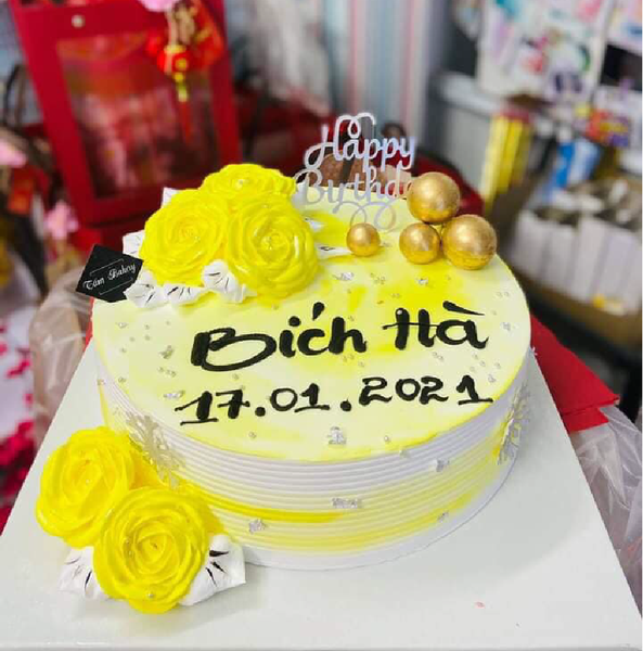 Bánh Kem Hình Tròn T000305