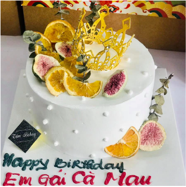 Bánh Kem Hình Tròn T000331