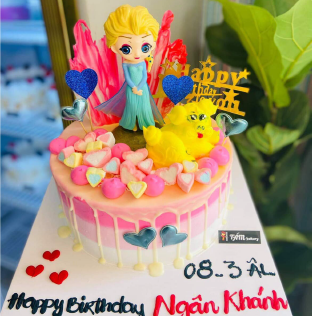 Bánh Kem Hình Tròn T000372