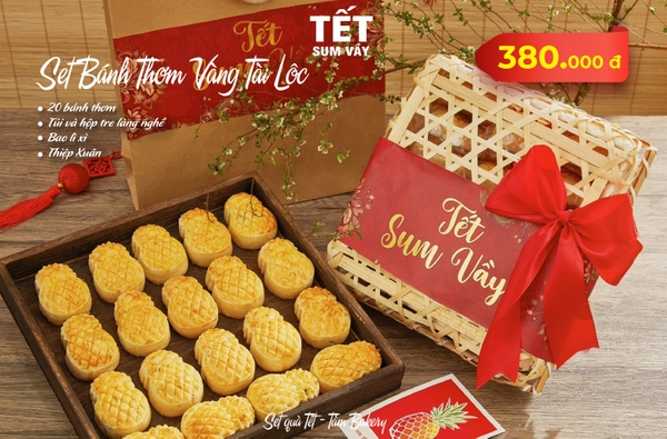 SET BÁNH THƠM VÀNG TÀI LỘC