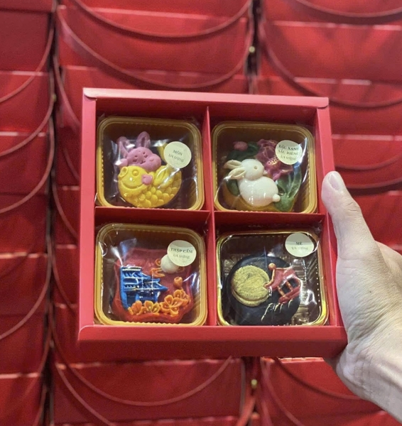 SET 3D MINI 4 BÁNH