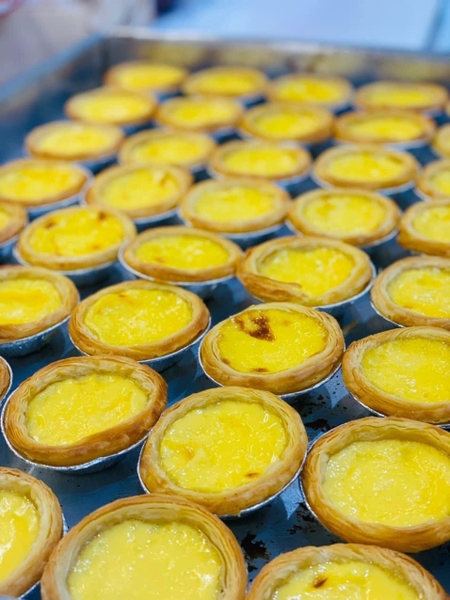 Tart trứng 4 bánh