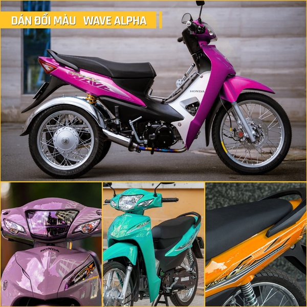 Dán Đổi Màu Xe Wave Giá Bao Nhiêu Tiền? - Azdecal.vn Dán Đổi Màu Xe Wave Giá Bao Nhiêu Tiền? - Azdecal.Vn