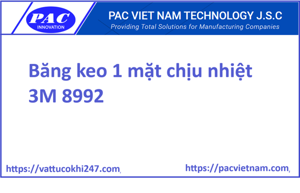 Băng keo 1 mặt chịu nhiệt 3M 8992