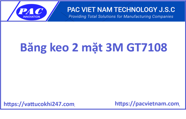 Băng keo 2 mặt 3M GT7108