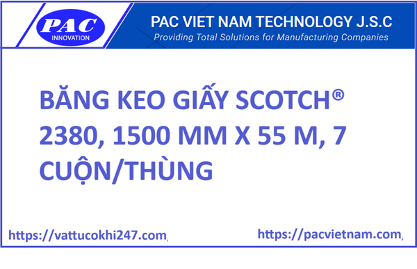 Băng Keo 3M™ Vinyl Tape 764, Màu Đỏ, 49 in x 36 yd, 5 mil, 3 Cuộn/Thùng