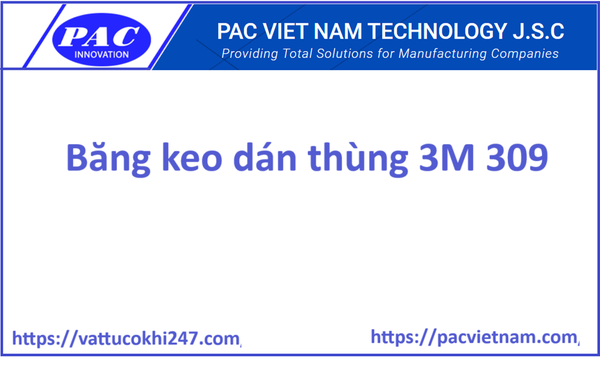 Băng keo dán thùng 3M 309