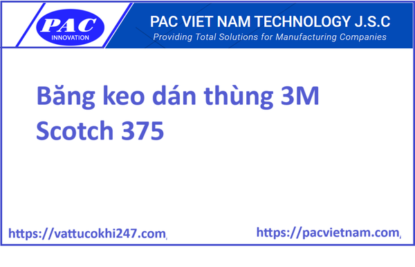Băng keo dán thùng 3M Scotch 375