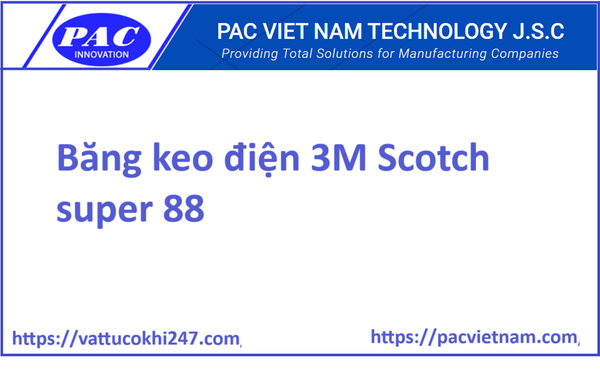 Băng keo điện 3M Scotch super 88