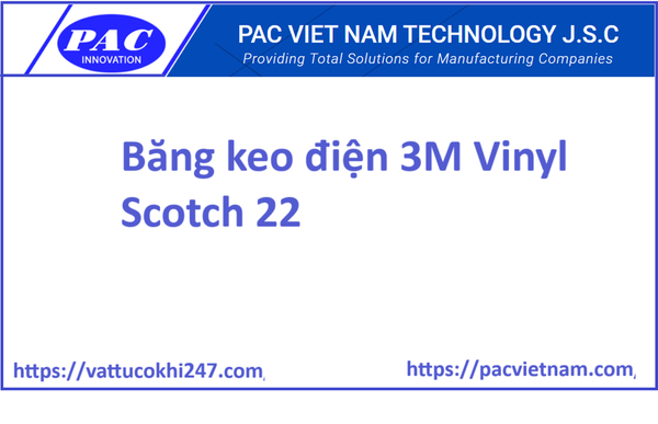 Băng keo điện 3M Vinyl Scotch 22