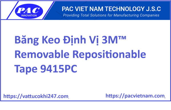 Băng Keo Định Vị 3M™ Removable Repositionable Tape 9415PC